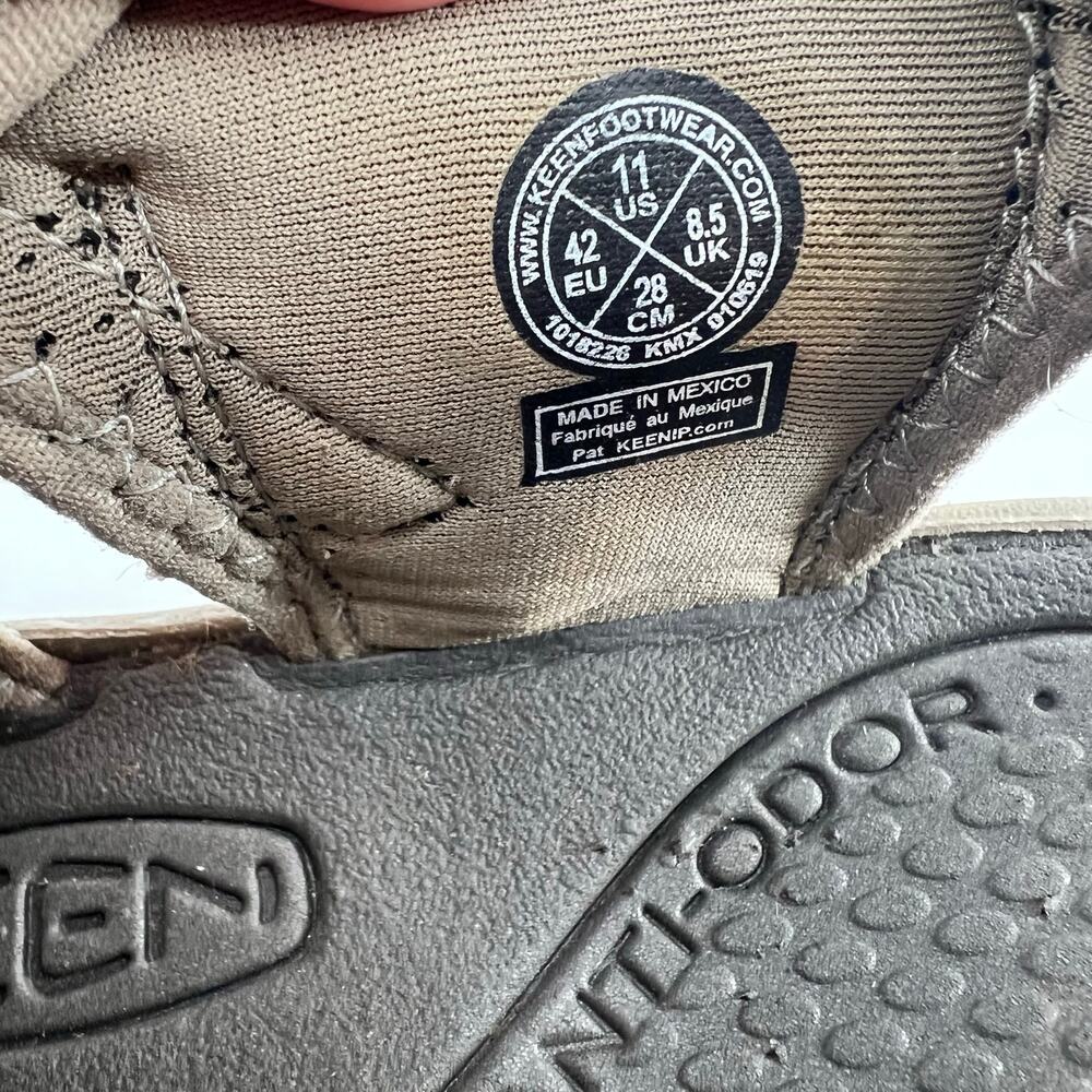Keen Women’s Whisper Sport Sandals 1018226 Brown beige Size 11 Waterproof hike - Picture 7 of 8